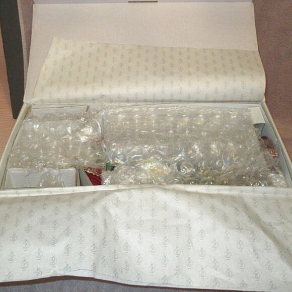 1992 Vtg Lenox Santa Doll Father Christmas Porcelain Velvet Accessories 18" Box - Picture 12 of 12